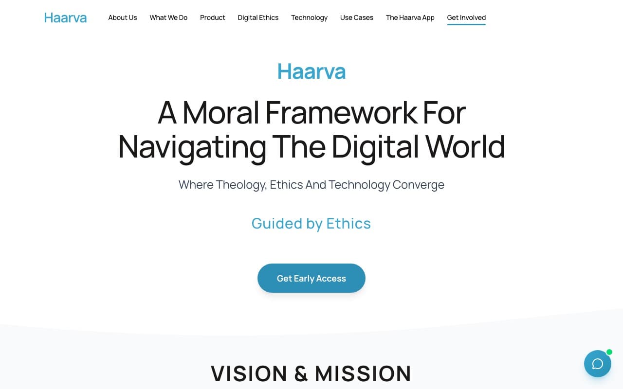 Haarva — real client website built by InstaWebsite