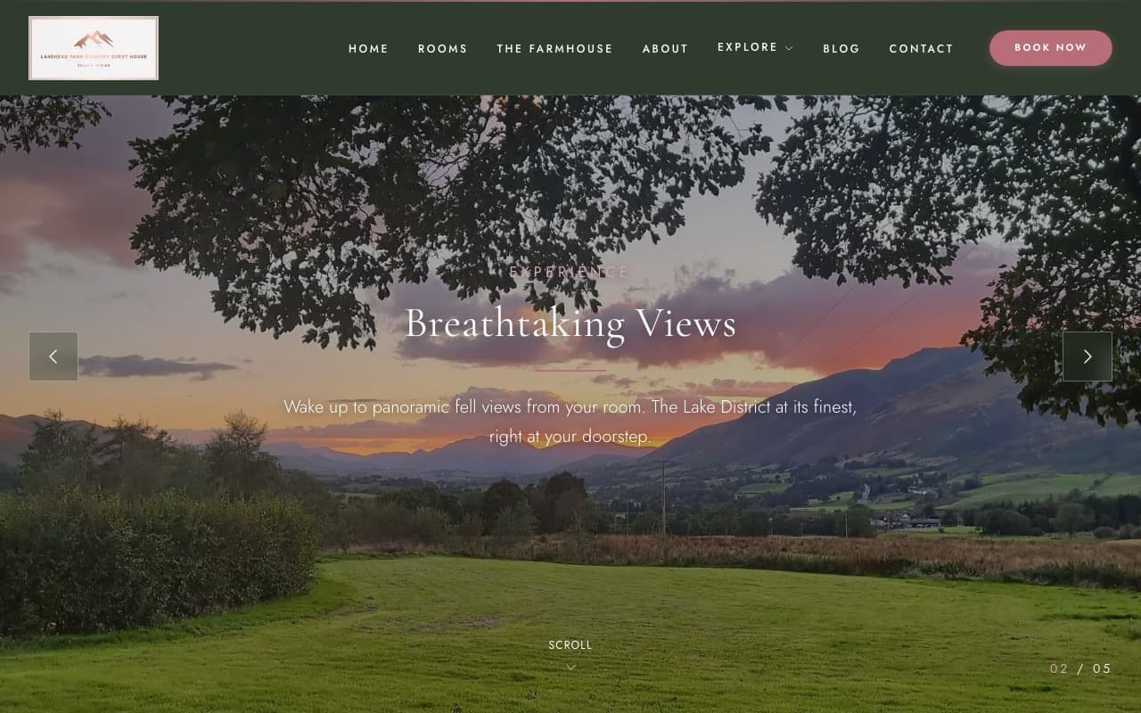 LaneHead Farm — real client website built by InstaWebsite